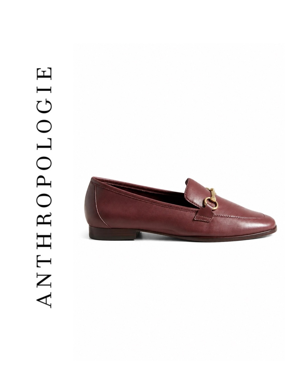 Anthropologie Maeve Horsebit Loafers